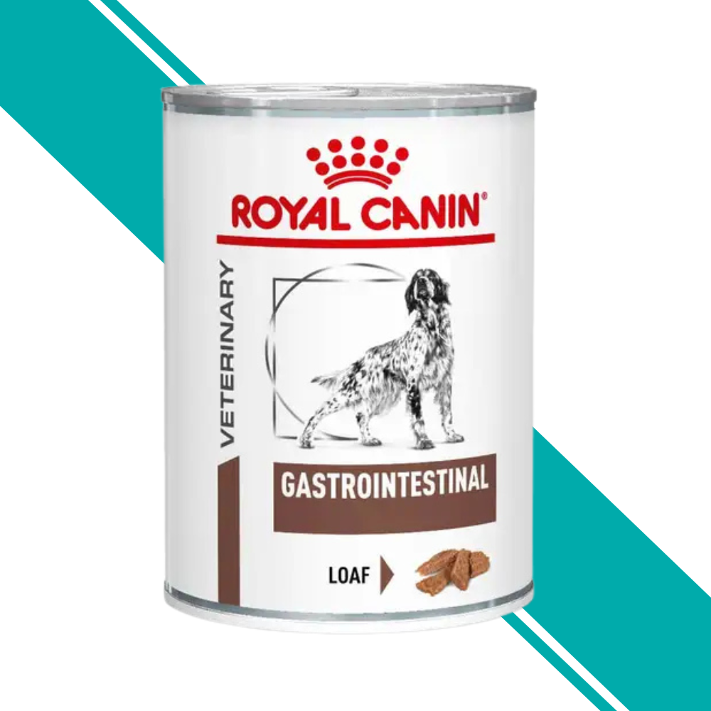 Royal Canin Veterinary Gastrointestinal - Wet Dog Food Loaf 12x400g Cans